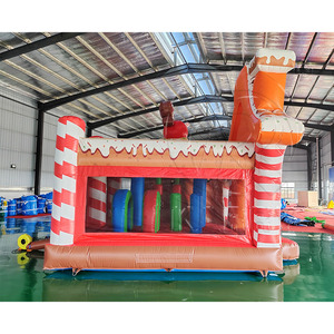 <span class=keywords><strong>Castillo</strong></span> Inflable Navideño, <span class=keywords><strong>Castillo</strong></span> Inflable <span class=keywords><strong>Interior</strong></span> con Tobogán, Castillos Inflables para Fiestas Infantiles al Aire Libre, para Eventos al Aire Libre - Product Image 5