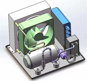 紧凑型旋转式压缩机冷水机组2000W