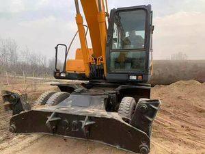 Excavadora de ruedas Hyundai 210W-7 usada, Modelo 2020, motor Cummins, maquinaria de movimiento de tierras, construcción agrícola - Product Image 5