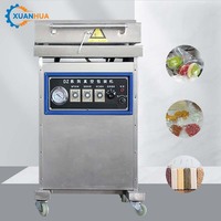 Chinese fabriek commerciële elektrische automatische vacuümmachine 600 dubbele kamer digitale besturing voor fruitconservering