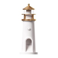 Projecteur Lampe Lune Veilleuse Phare Décoratif pour Enfants, Lampe de Table LED Esthétique Rechargeable pour Enfants