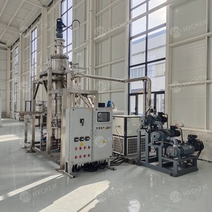 Equipo de Destilación Molecular de Película Delgada de Trayectoria Corta de Acero Inoxidable bibo 150kg/h, de Dos Metros Cuadrados, con Bomba y Rodamiento - Product Image 3