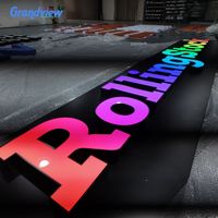 Letras de Pared Personalizadas, Letreros Luminosos, Letras con Iluminación LED 3D, Letrero con Logotipo LED, Letras de Canal LED RGB de Aluminio