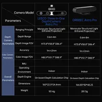 Module de caméra 3D ASTRA Pro, portée de 0,6 à 8 m, pour robot IA, développement de drones Raspberry PI, reconnaissance faciale avec ROS