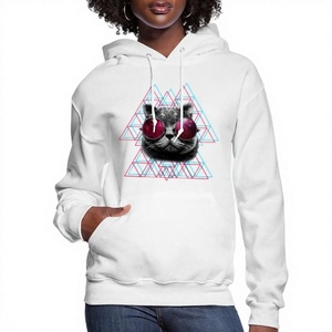 Sudadera Casual de Invierno para Mujer, 100% Algodón, Tejido de Punto, Ecológica, de Secado Rápido, Transpirable, Forrada, Anti-Encogimiento, Anti-Pilling - Product Image 1
