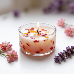 Candela da Massaggio con Fiori Secchi 0.5oz per Trattamento Pedicure Spa, per Saloni di Bellezza e Spa - Product Image 3