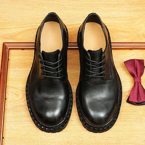 Zapatos de Cuero de Diseño Elegante Estilo Otoño para Negocios, Bodas, Fiestas y Ropa Formal de Negocios - Product Image 4