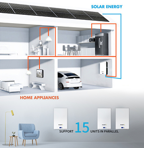 Batterie LiFePO4 empilable 48V 51.2V 230Ah IP65 CAN, 15KWh, prix par niveaux, pour fermes solaires, directement de l'usine - Product Image 5