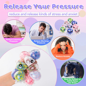 TPR Hands Grip Stress <b>Balls</b> Adults Cute Octopus Stress Relief Stress <b>Ball</b> Bulk Squishies <b>Squeeze</b> <b>Ball</b> for Birthday Party Favors - Product Image 6