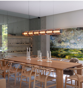 Lampu Gantung Kolom Modern Custom Langsung dari Pabrik untuk Ruang Tamu dan Ruang Makan - Product Image 5