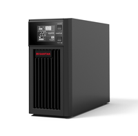 UPS Online Tower HighReliable SANTAK CASTLE C1KS 1KVA, Penstabil Daya Cadangan untuk Server, Kantor, dan Peralatan POS