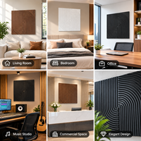 Panel Dinding PVC 3D Embossed Tahan Air Bertekstur untuk Salon Kecantikan, Toko Pakaian, dan Perlengkapan Toko Rantai