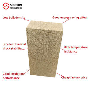 Nuovo mattone stampato refrattario <span class=keywords><strong>isolante</strong></span> in alto alluminio leggero <span class=keywords><strong>con</strong></span> isolamento eccellente - Product Image 6