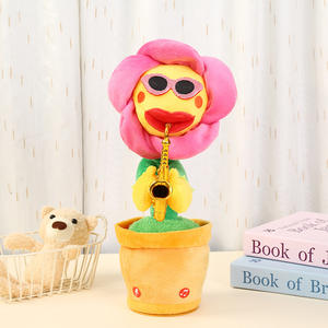 ตุ๊กตาดอกทานตะวันไฟฟ้าร้องเพลงเต้นบันทึกเสียงเรียน<span class=keywords><strong>พูด</strong></span>ได้  งานปั้นทราย  <span class=keywords><strong>ดอกไม้</strong></span>แสนน่ารัก  ขนาด 31-50 ซม. สำหรับเด็กและวัยรุ่นทุกเพศ - Product Image 2