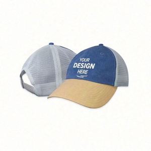 Casquette Trucker en Mousse à 5 Panneaux avec Impression 3D en Relief de Haute Qualité, Logo Brodé Personnalisable, Style Hip-Hop – Idéale pour la Plage - Product Image 1