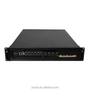 Piesia 12th Gen LGA1700 2*DDR4 64GB Network Security Firewall i7-12700 i9-12900 CPU X86 6LAN 4 * SFP 10G Server Chassis