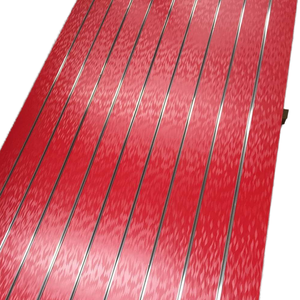 <span class=keywords><strong>Plaque</strong></span> murale à lattes en fibre de bois moderne E1 avec surface poncée, écologique, pour utilisation en mobilier - Product Image 1