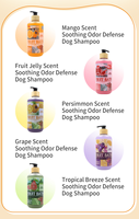 Shampoo pour animaux de compagnie Welton 500ML, formule douce aux fruits, nettoyant, parfumé, hydratant pour le soin quotidien des chiens et des chats