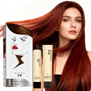 Kit Professionale per Colorazione <span class=keywords><strong>Capelli</strong></span> alle Erbe Verdi OEM, Vendita all'Ingrosso, 100ml, <span class=keywords><strong>Tinta</strong></span> Permanente di Grado Cosmetico a Lunga Durata, Effetto Liscio - Product Image 3