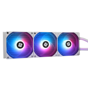 Refroidisseur de processeur Thermalright AQUA 360 WHITE V3 ARGB avec trois ventilateurs PWM 1500RPM pour LGA1700 AM5, tous les composants - y compris le radiateur - Product Image 5