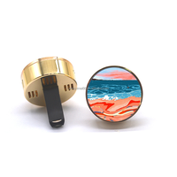 Diffuseur de parfum pour voiture en métal personnalisé, désodorisant pour voiture, huile essentielle, sublimation, clip pour grille d'aération