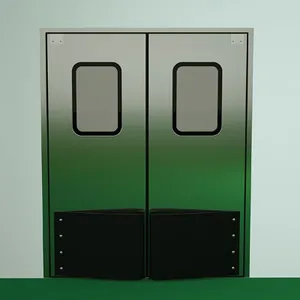 Sistem Interlock pintu ruang bersih isolasi pintu kamar bersih pintu kamar untuk bengkel dengan Antilook