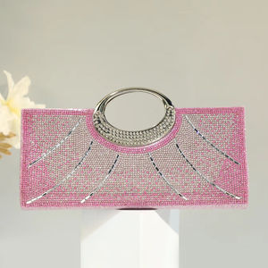 Mode premium diamant brillant pochette Socialite fête envoyée rival saisir diamant sac dîner dames pochette - Product Image 3