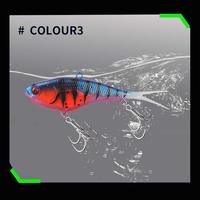 Leurre de pêche en plastique souple à queue fourchue, 134 mm, 67 g, 6 couleurs, avec vibration douce et plomb, pour lancer longue distance, idéal pour la pêche en eau salée