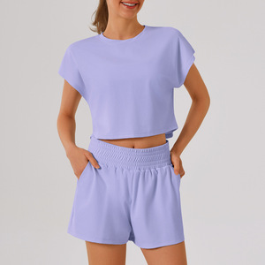 High Quality <strong>Shorts</strong> Running <strong>Women</strong> Running <strong>Sets</strong> for <strong>Women</strong> Gym Clothes Sports Wear <strong>Women</strong> <strong>Set</strong> Sports <strong>T</strong>-<strong>Shirts</strong> <strong>and</strong> <strong>Shorts</strong> - Product Image 5