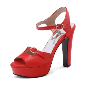 Sandalias de tacón alto <span class=keywords><strong>con</strong></span> plataforma y correa al tobillo de cuero mate <span class=keywords><strong>amarillo</strong></span> para mujer, tacón de bloque de 12 cm, ideales para bodas, fiestas y vestidos de verano. - Product Image 2