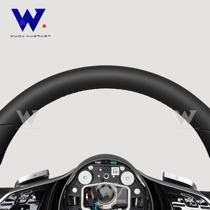 Volante de Cuero Estilo Mariposa Personalizado para <span class=keywords><strong>Mercedes</strong></span> Benz <span class=keywords><strong>Maybach</strong></span> B C CL CLK CLS W172 W218 W176 W246 W222 W156 W251 - Product Image 2