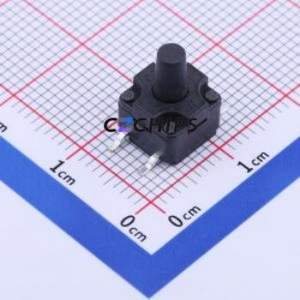 K2-1843SP-P4SW-06 Tactile Switch SMD Switch ( Operating Force: 2.5N )( Mounting Type: Vertical Mount )( Switch Length: 8mm ) - Product Image 1