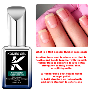 KODIES-Barniz de gel UV de larga duración para remojo, base transparente, esmalte de gel para uñas con logotipo personalizado, suministros para uñas OEM y ODM al por mayor - Product Image 4