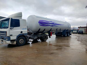 Semi-remorque de transport de GPL modèle 2026, capacité 57m³, 27 tonnes, certifiée ASME AD2000, camion-citerne de livraison de gaz de pétrole liquéfié - Product Image 5