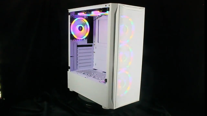 SNOWMAN 2023 PCコンピューターゲームケースATXミッドタワー