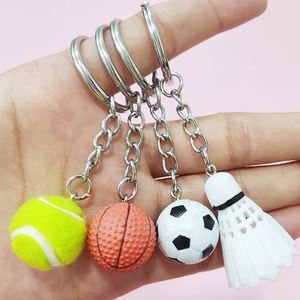 Mini llavero de béisbol 3D, llavero deportivo, bolsa de coche, llavero de fútbol, soporte para llavero, voleibol, baloncesto, deportista, llavero de regalo - Product Image 4