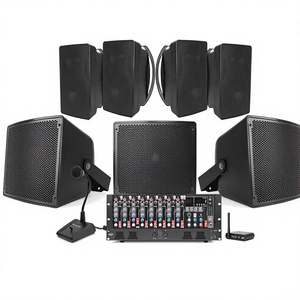 Sistema de Audio para Estadios AUTHENTIC, 3 Altavoces S10 de 10 Pulgadas, 4 Altavoces S6 de 6.5 Pulgadas y Subwoofer de 70V - Product Image 1