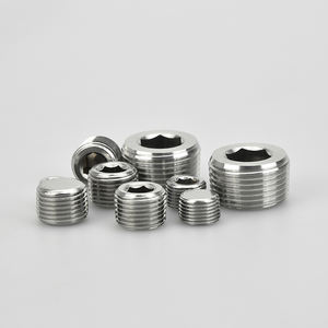 مقبس سداسي من الفولاذ المقاوم للصدأ بخيط لولبي مقابس سداسية - Product Image 2