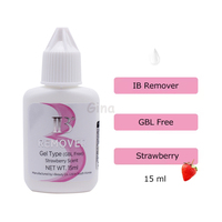 Apprêt de colle pour cils de haute qualité 15ml liquide Corée Non Irritation I-beauty IB Gel Remover Puissant dissolvant de colle pour cils