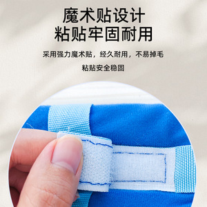 Correa de sujeción de espuma para extremidades con correas extendidas para manos, ajuste seguro y transpirable - Product Image 4