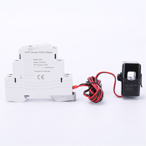 SINOTIMER-Medidor inteligente de energía, voltaje y <span class=keywords><strong>kWh</strong></span> en tiempo real, riel DIN, sensor CT y aplicación de vida inteligente, 100-240V CA, - Product Image 5