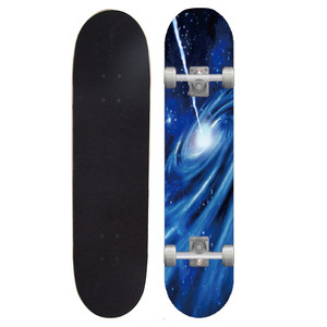 NQ SPORTS - Patineta de 4 <span class=keywords><strong>Ruedas</strong></span> con Control Remoto de Alta Velocidad, 31 Pulgadas, 7 Capas de Madera de Arce, <span class=keywords><strong>Longboard</strong></span> Completo - Product Image 6