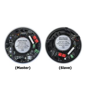 ระบบเสียงอัจฉริยะสำหรับบ้าน WE680 PA 4*30W ลำโพงติดเพดานแบบแอคทีฟ 6 นิ้ว รองรับการเล่นแบบหลายโซน ประสิทธิภาพสูง เชื่อมต่อ Wifi และบลูทูธ - Product Image 6