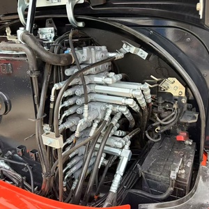 Excavadora de cadenas mini Kubota KX163 usada de 6 toneladas con motor, bomba y caja de cambios - Máquina de construcción de segunda mano - Product Image 5
