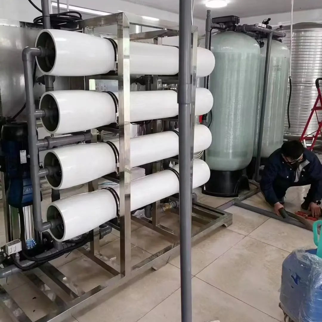 Máquina de tratamento de água 2000lph 4000LPH Sistema RO Preço 4 ton R.O sistema de purificação de água sistema de Osmose Reversa água