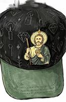 Gorras de Béisbol Bordadas de 5 Paneles de Alta Calidad al por Mayor, Gorras G5 Barbas, Sombreros con Cruz Cromada 24k Originales