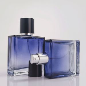 Corpo delle bottiglie di vetro del profumo con le bottiglie di profumo di colore bluastro-viola 30ml 50ml 100ml con i cappucci - Product Image 5