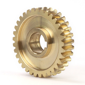 High Precision Customized CNC Machining Stainless Steel <strong>Worm</strong> Gear Set Gear Wheel Parts - Product Image 2