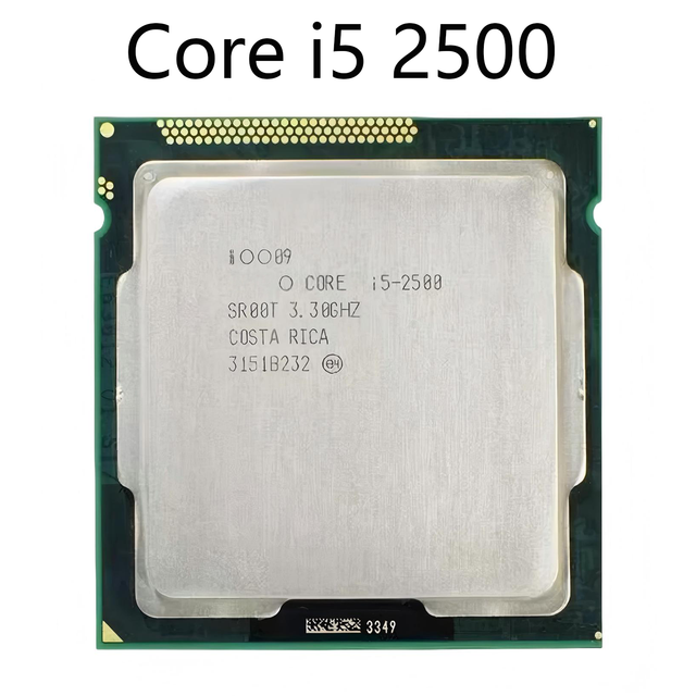 Core i5 2500 2nd Generation Intl CPU Processor Pulled Original CPU Grade A Tested 3.3GHz LGA1155 For Desktop CPU