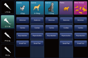 VS7 동물 클리닉을위한 고급 데스크탑 수의학 컬러 도플러 초음파 진단 시스템 - Product Image 4